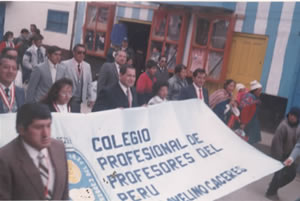 COLEGIO DE PROFESORES DEL PERU - REGION PASCO